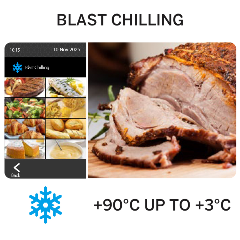 Šoker komorový ZOOM EVOLUTION LAINOX | ZOE202PAX